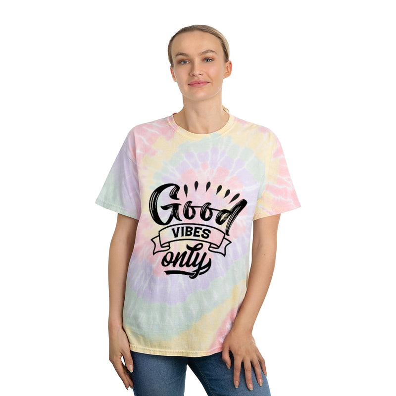 good vibes Tie-Dye Tee, Spiral