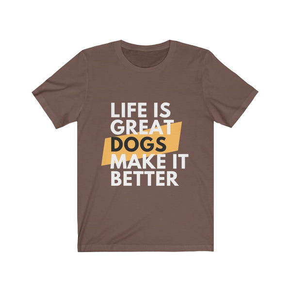 Dogs make it better Sleeve Tee