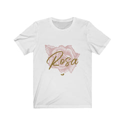 Rose print Short Sleeve Tee