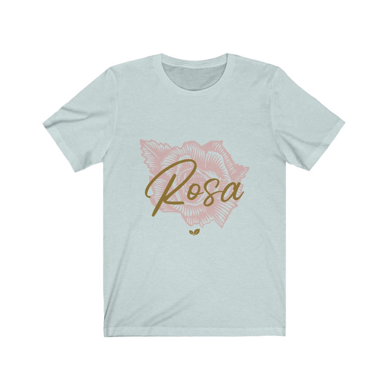 Rose print Short Sleeve Tee