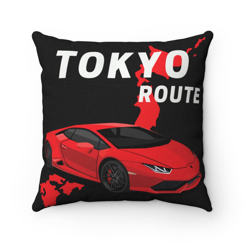 Red Square Pillow