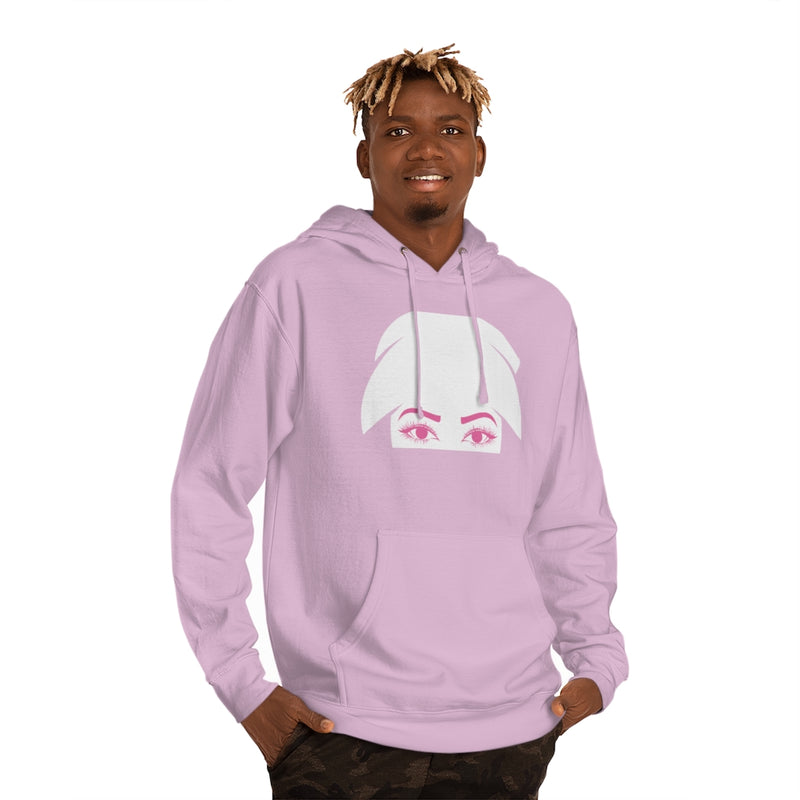 Girl face Hooded Sweatshirt women's